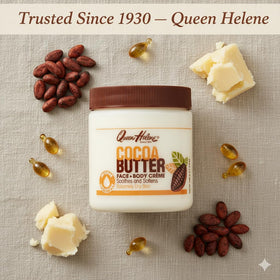 Queen Helene open jar displaying creamy texture for deep hydration