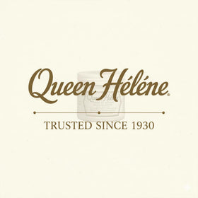 Queen Helene jar on spa towel in bathroom setting conveying at-home relaxation
