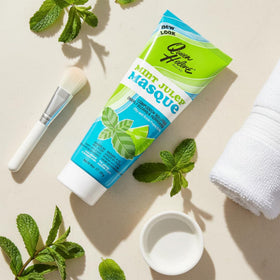 Queen Helene open jar showing smooth green clay texture and application ease