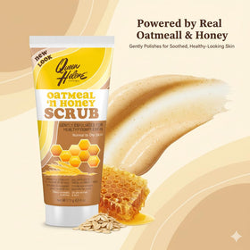 Queen Helene close-up texture highlighting oats and smooth gel