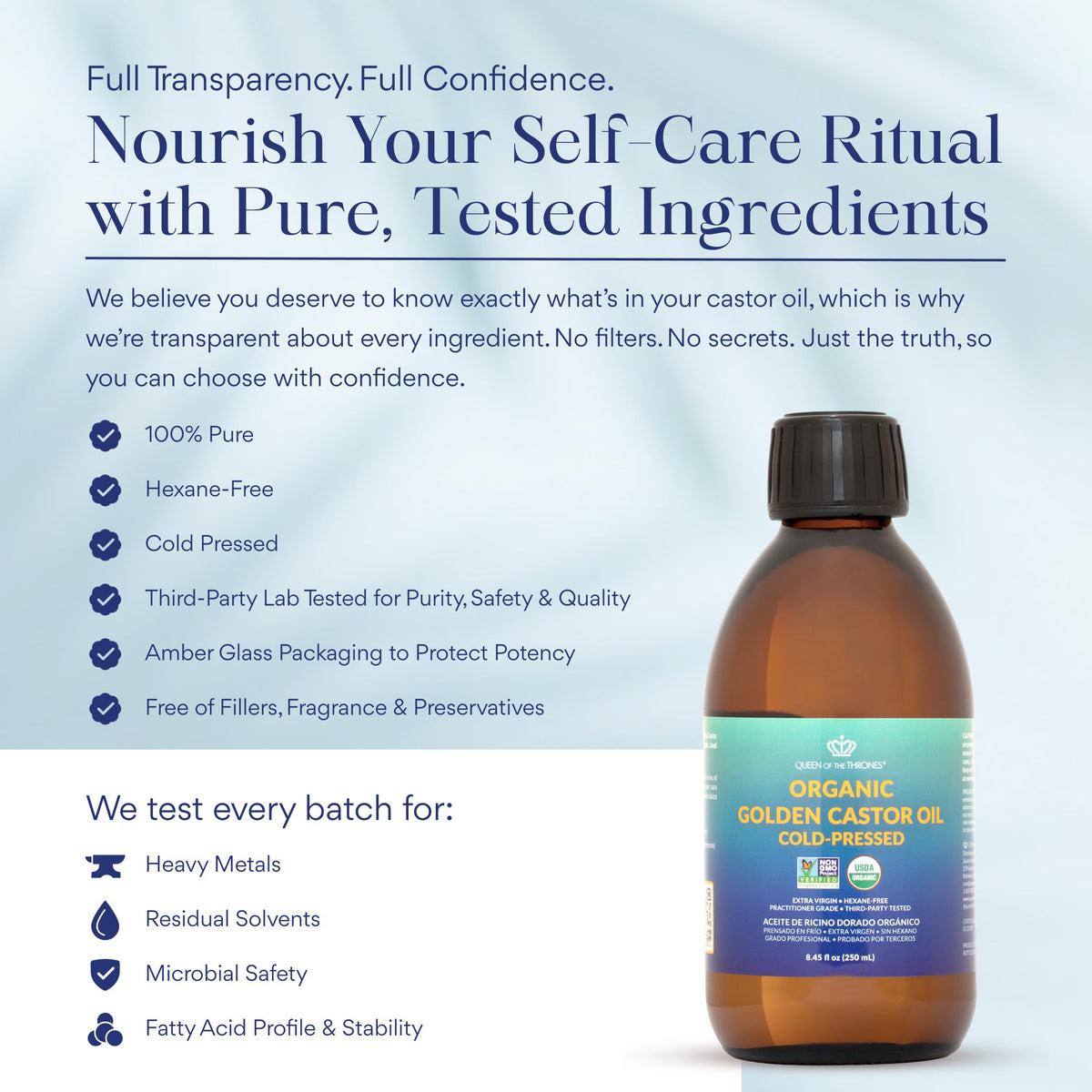Queen of the Thrones massaged into cuticles showing nail conditioning benefit