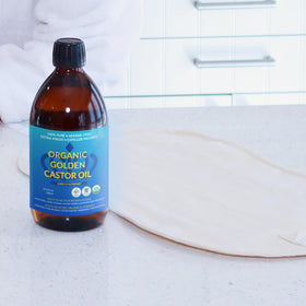 QUEEN OF THE THRONES lifestyle bathroom setup promoting nightly routine