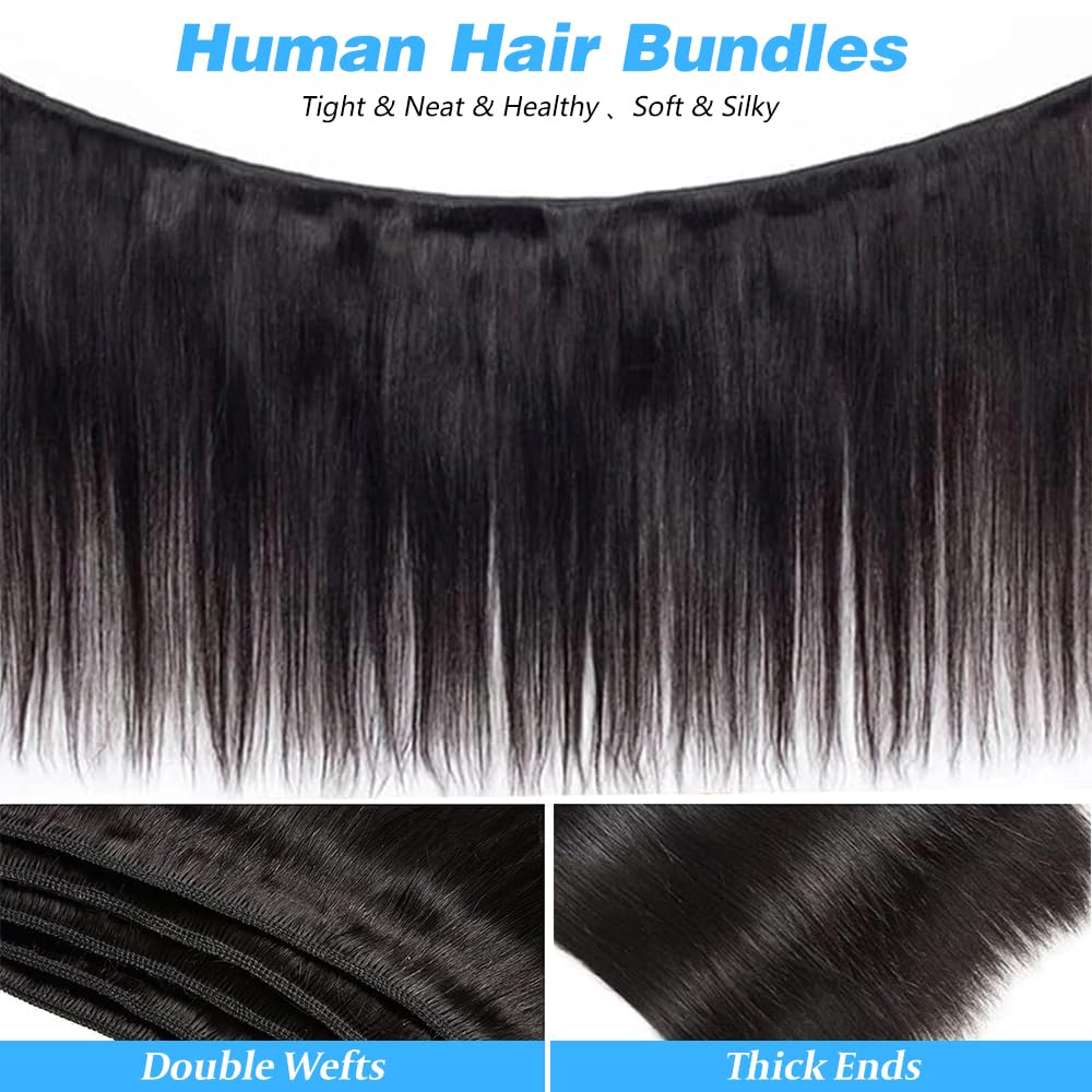 Queenset flat-ironed sleek style showing glossy, heat-styled finish