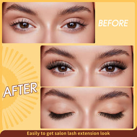 QUEWEL applicator aligning upper and lower magnetic lashes for speed