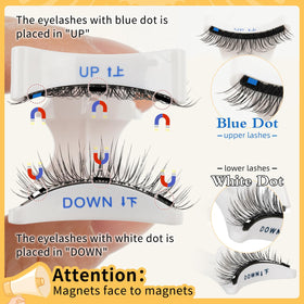 QUEWEL close-up of lash cluster texture delivering natural volume