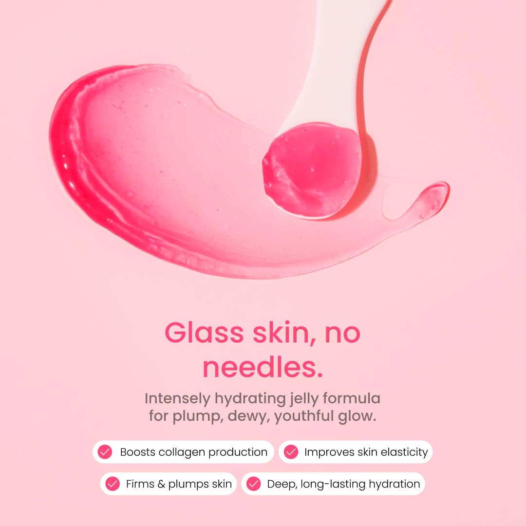 QUIA Beauty open jar revealing smooth jelly texture for fast absorption