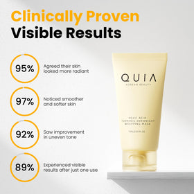 QUIA 75ml size comparison with everyday items to show compact portability