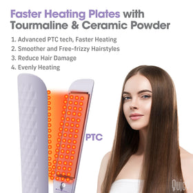 Quico temperature display lit, demonstrating fast 15s heat-up convenience