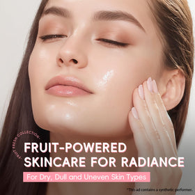 QUIYUM cleanser pump dispensed foam demonstrating gentle cleansing without dryness benefit