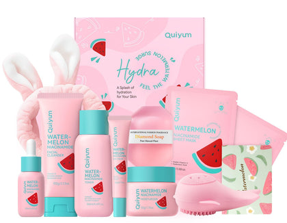 QUIYUM front packaging of watermelon kit showing full set and gift-ready presentation