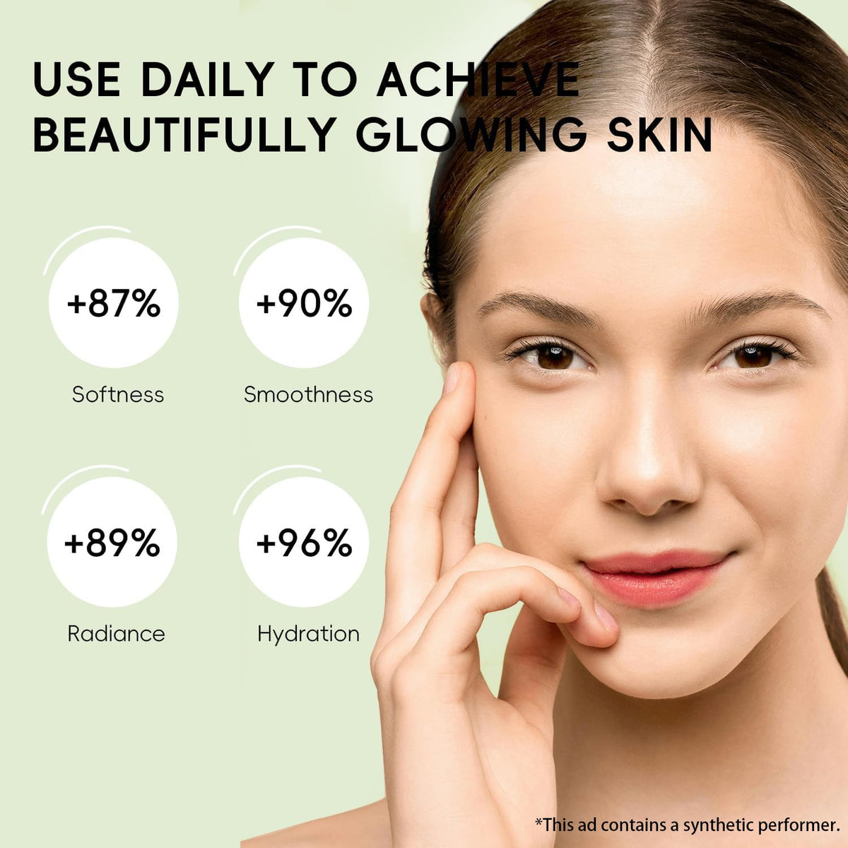 QUIYUM watermelon serum dropper texture highlighting lightweight hyaluronic hydration
