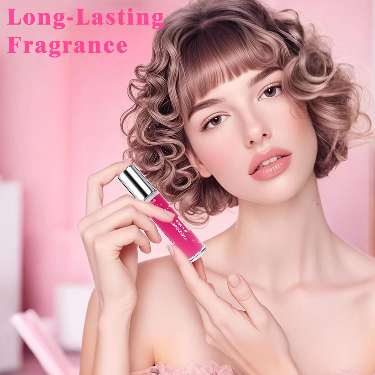 QULUMELF applied to wrist pulse point for long-lasting fragrance