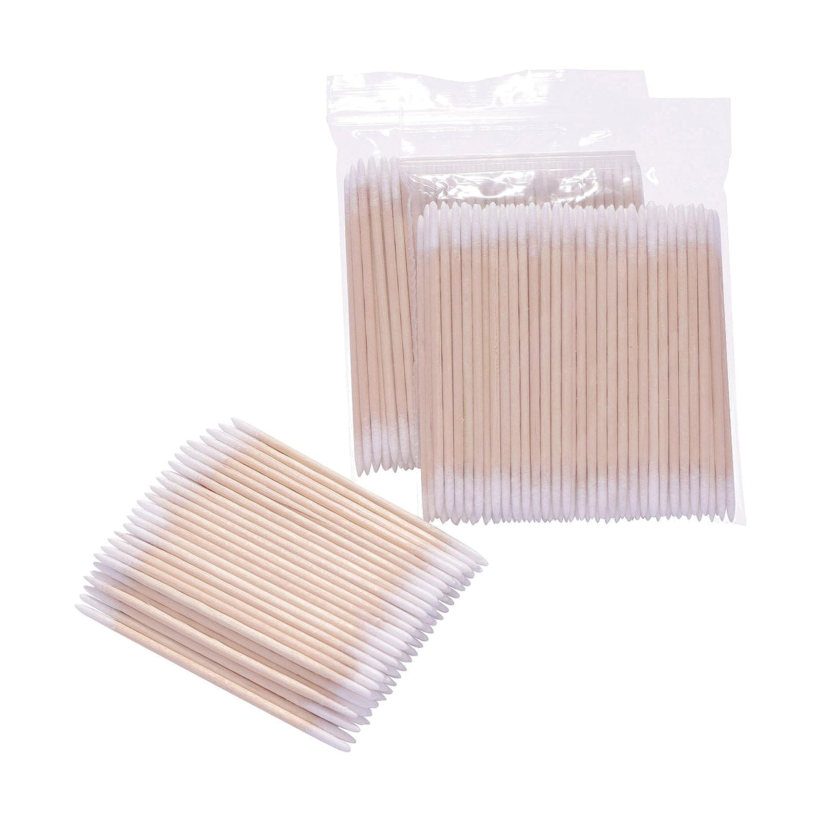 Qundaoily swab removing eyelash glue for accurate lash cleanup