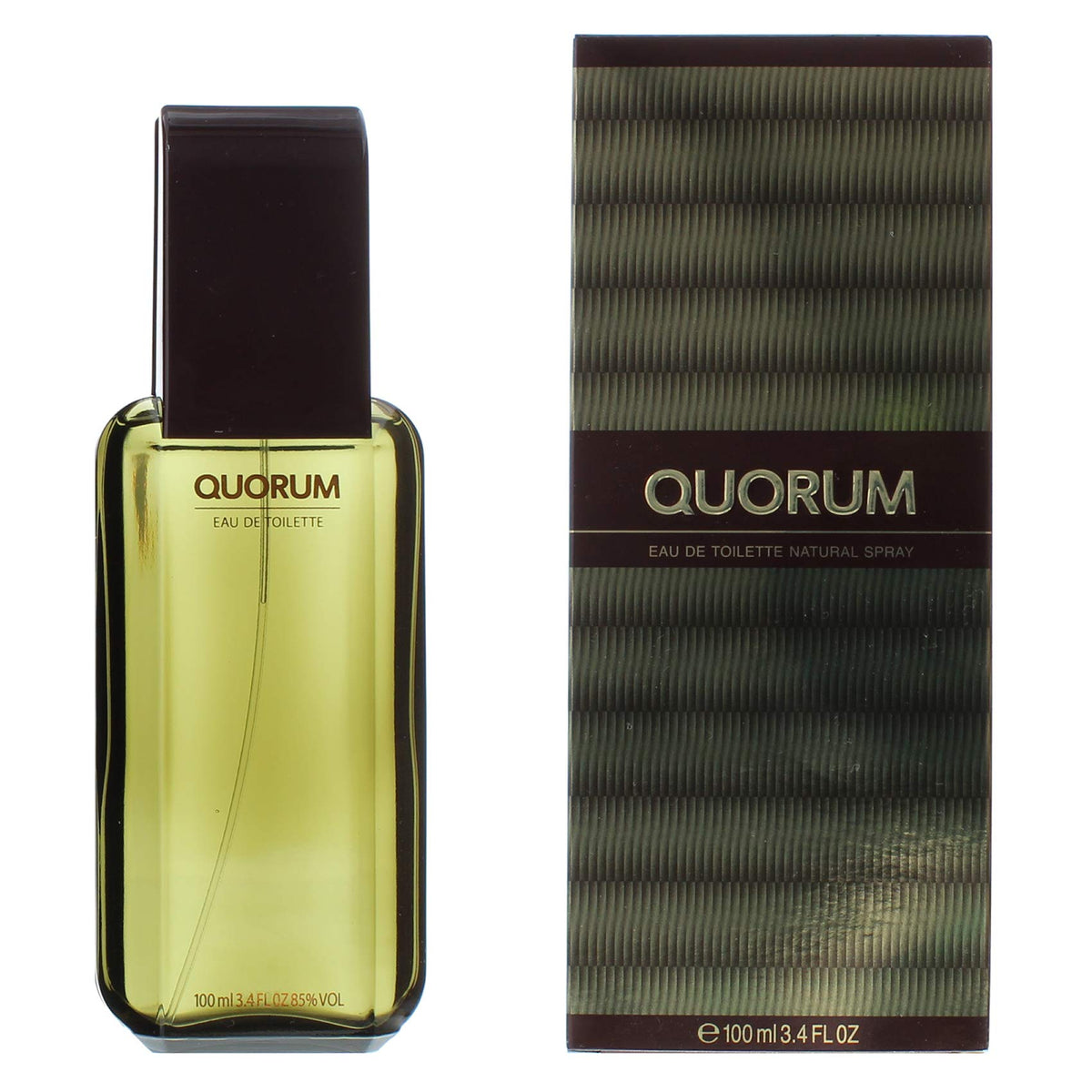 Quorum by Antonio Puig close-up of wood and leather notes evoking warm, lasting depth