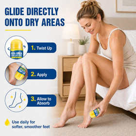 QVCQ in a gym bag demonstrating travel-ready convenience and post-workout care