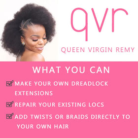 QUEEN VIRGIN REMY bundle label showing length and 50g weight information