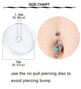 QWALIT anti-pull discs and clip laid out to show stabilization benefits