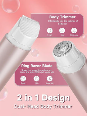 Qwedcxza closeup of smooth ceramic blade for hypoallergenic precise shaving