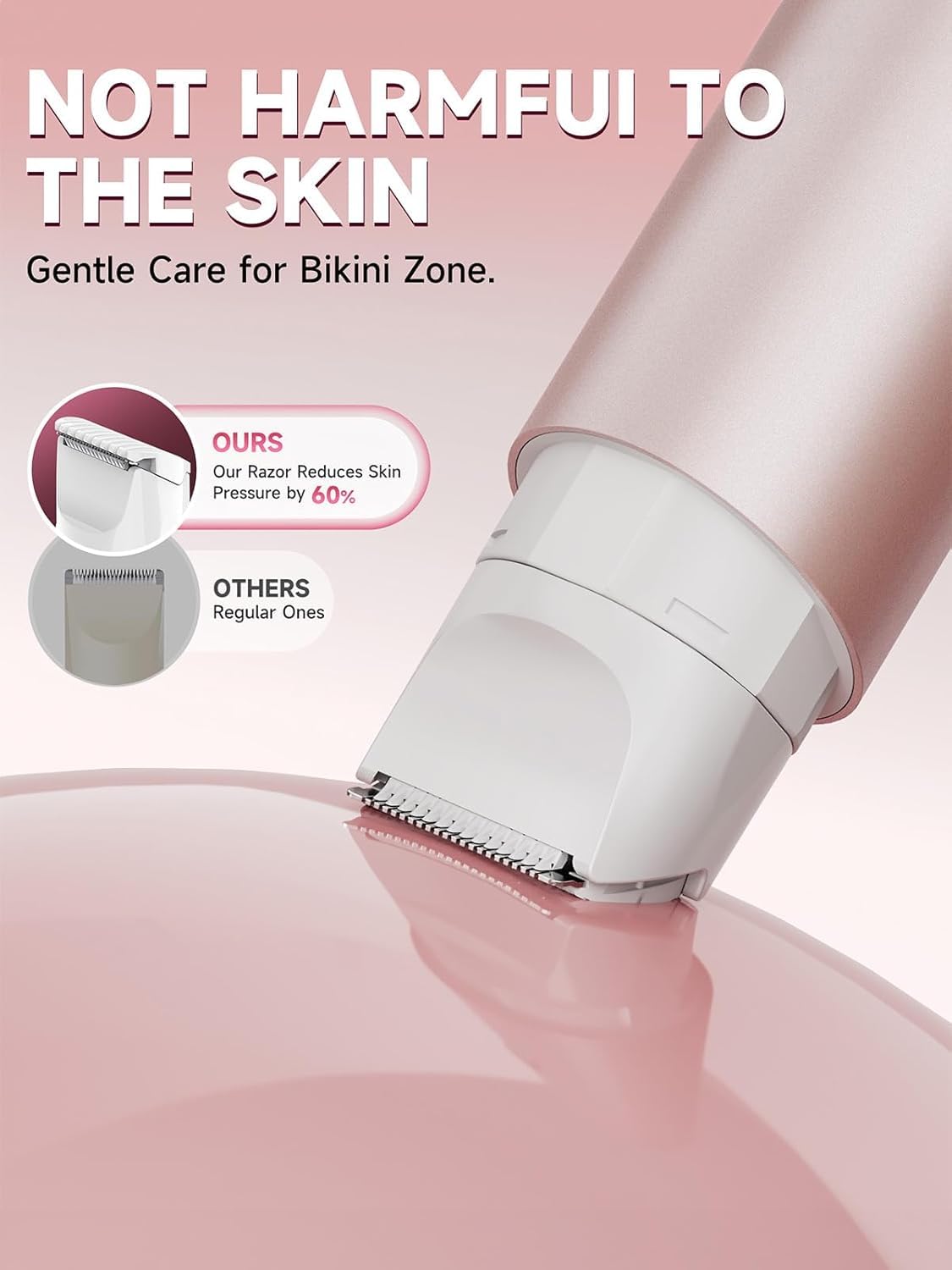 Qwedcxza held in hand to show compact size and travel portability