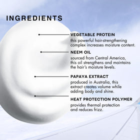 R+Co aircraft being worked into damp hair to create even coverage and lift