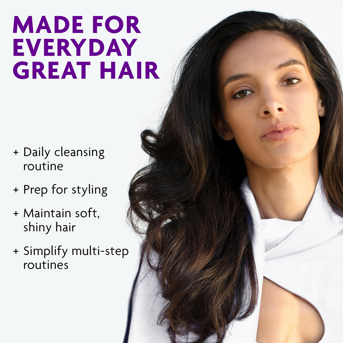 R+Co Television shampoo paired with conditioner illustrating routine