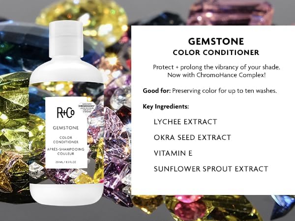 R+Co Gemstone conditioner texture close-up showing rich moisturizing benefit