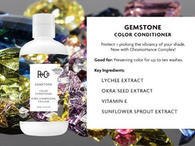 R+Co Gemstone conditioner texture close-up showing rich moisturizing benefit