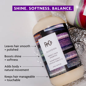 R+Co label close-up showing ingredients and vegan claim for trust