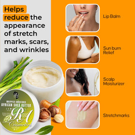RA COSMETICS used on hair ends to reduce frizz and add shine