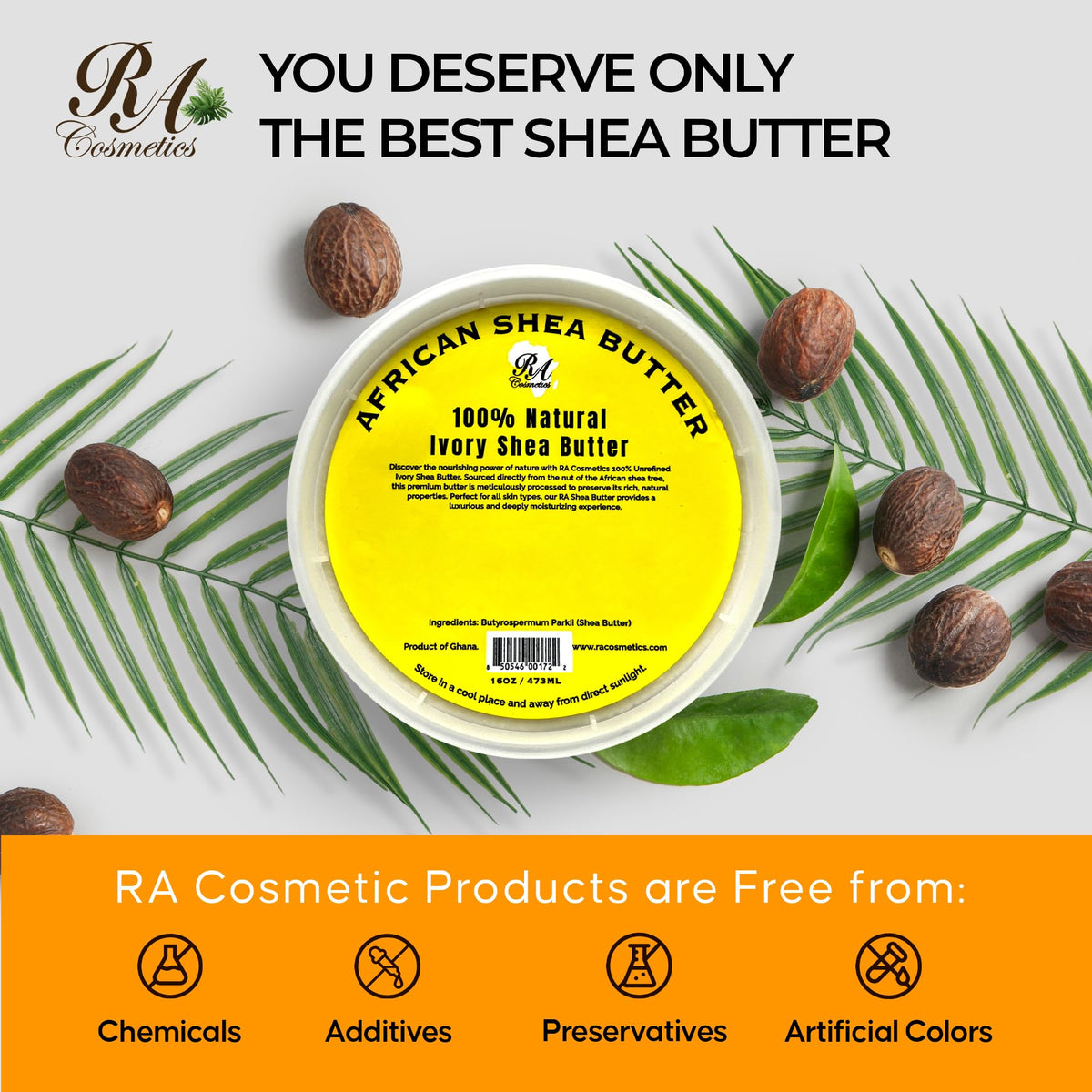 RA COSMETICS hair mask application showing nourishing styling benefit
