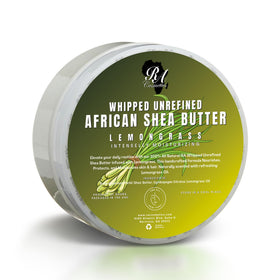RA COSMETICS jar front view showing label and lemongrass scent benefit