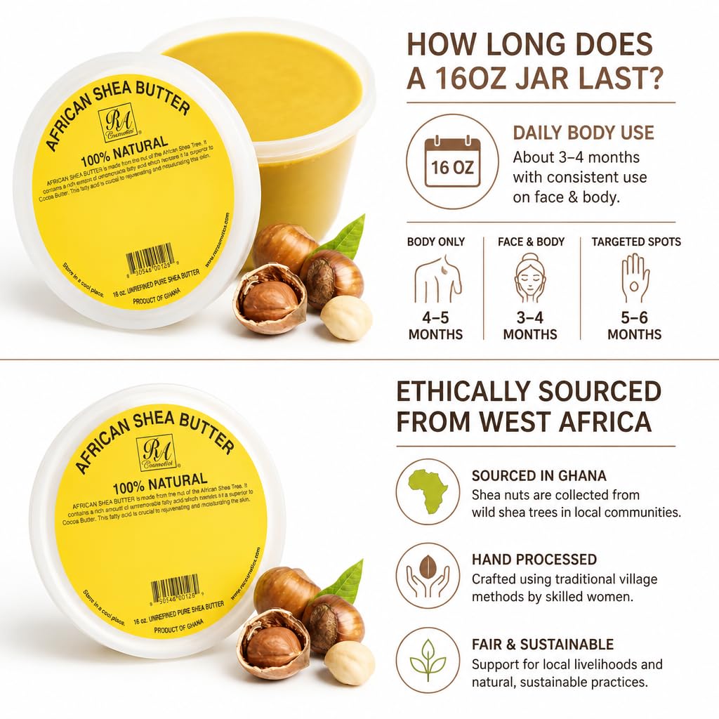 RA COSMETICS label closeup highlighting origin and unrefined ingredient transparency