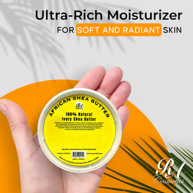 RA COSMETICS whipped texture closeup demonstrating creamy spreadability