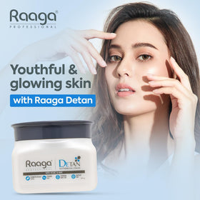 Raaga Professional cream texture on palm demonstrating silky, hydrating feel