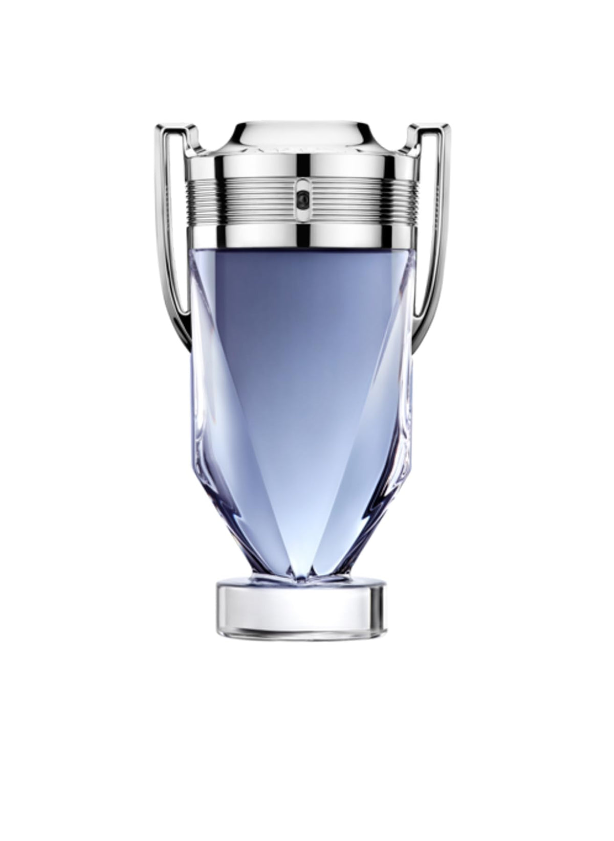 Rabanne Invictus trophy bottle front view showing bold design and pride