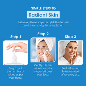 Radiant Aura resealable lid detail keeping wipes fresh for extended use