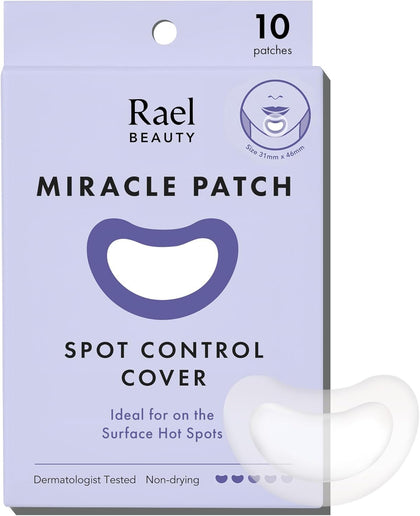 Rael front packaging showing Miracle Spot Control and 10-count convenience