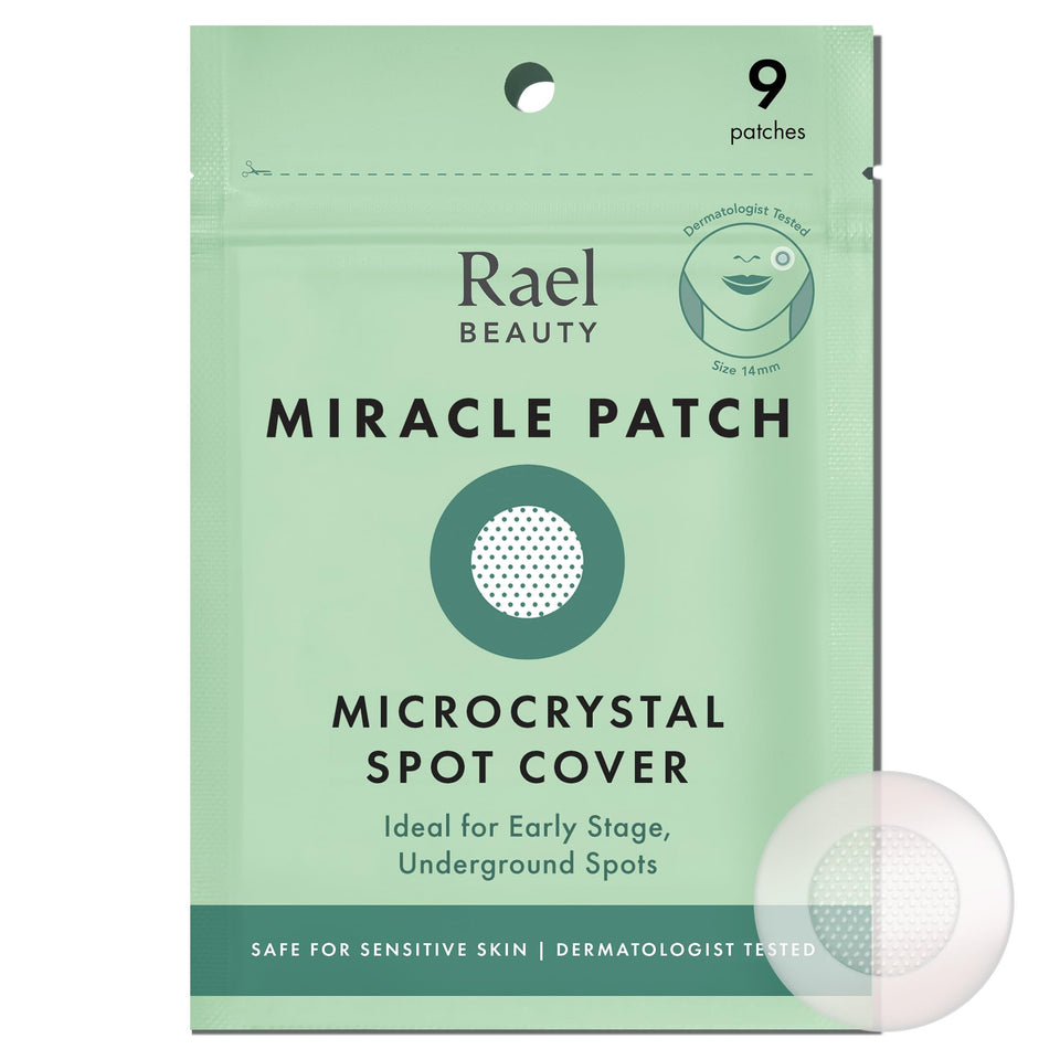 Rael front packaging showing 9-count box and key benefits