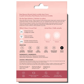 Rael patch blending under makeup with a discreet matte finish benefit