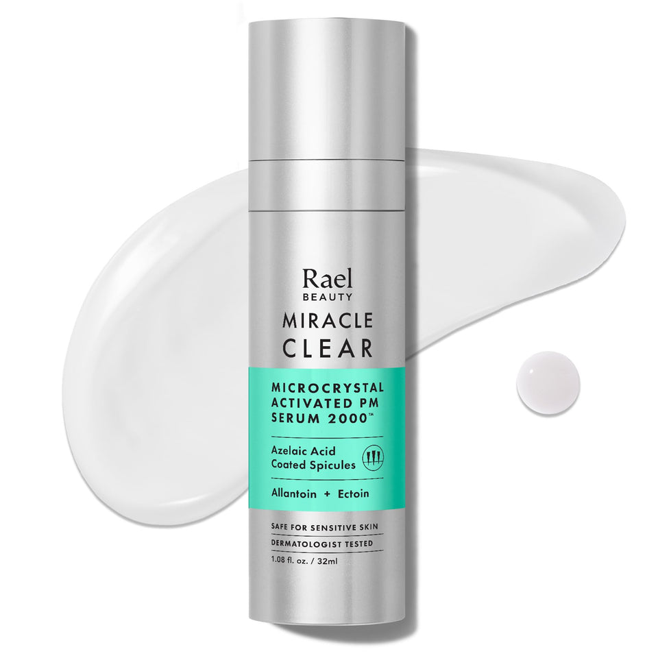 Rael front bottle view showing sleek packaging and clarity benefit