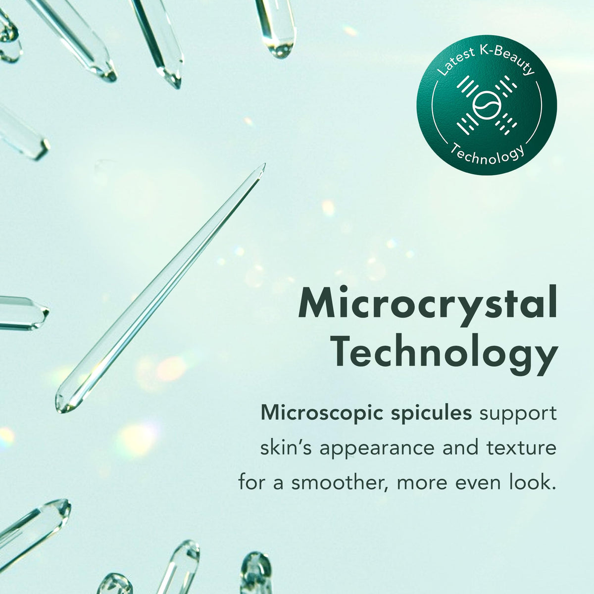 Rael close-up of serum texture highlighting microcrystal delivery and smooth finish