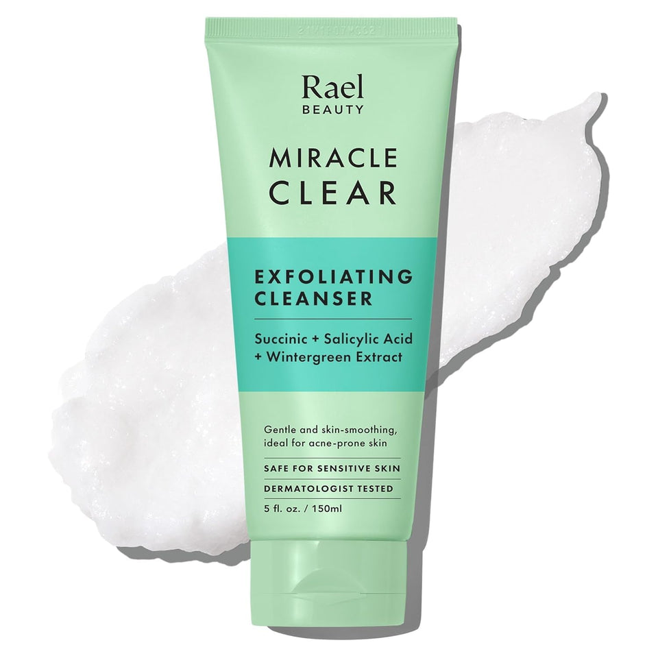 Rael front tube showing product branding and size, easy identification benefit