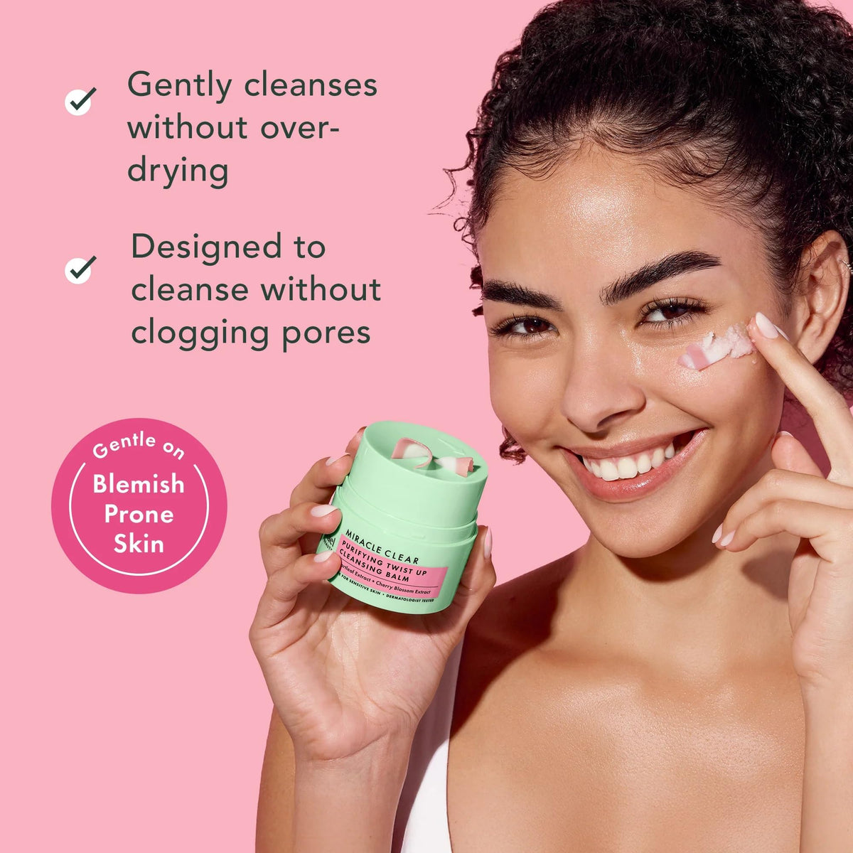 Rael twist-up dispenser ready to use, hygienic and mess-free application
