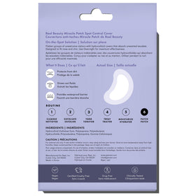 Rael box opened displaying twenty patches showing value and supply benefit