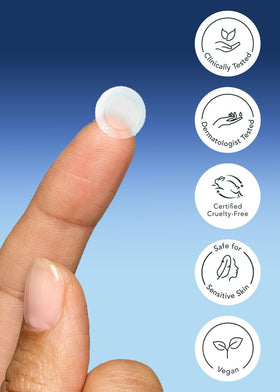 Rael used patch turned opaque demonstrating absorbed impurities benefit