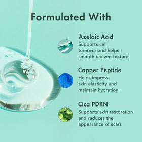 Rael product with active ingredients flatlay showing formulation transparency benefit