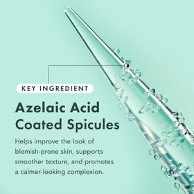 Rael pump dispensing serum demonstrating controlled application and minimal waste