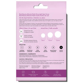 Rael used patch showing absorption results and protection after overnight wear