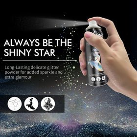 Ragkun close-up mist texture revealing fine holographic particles for smooth shine