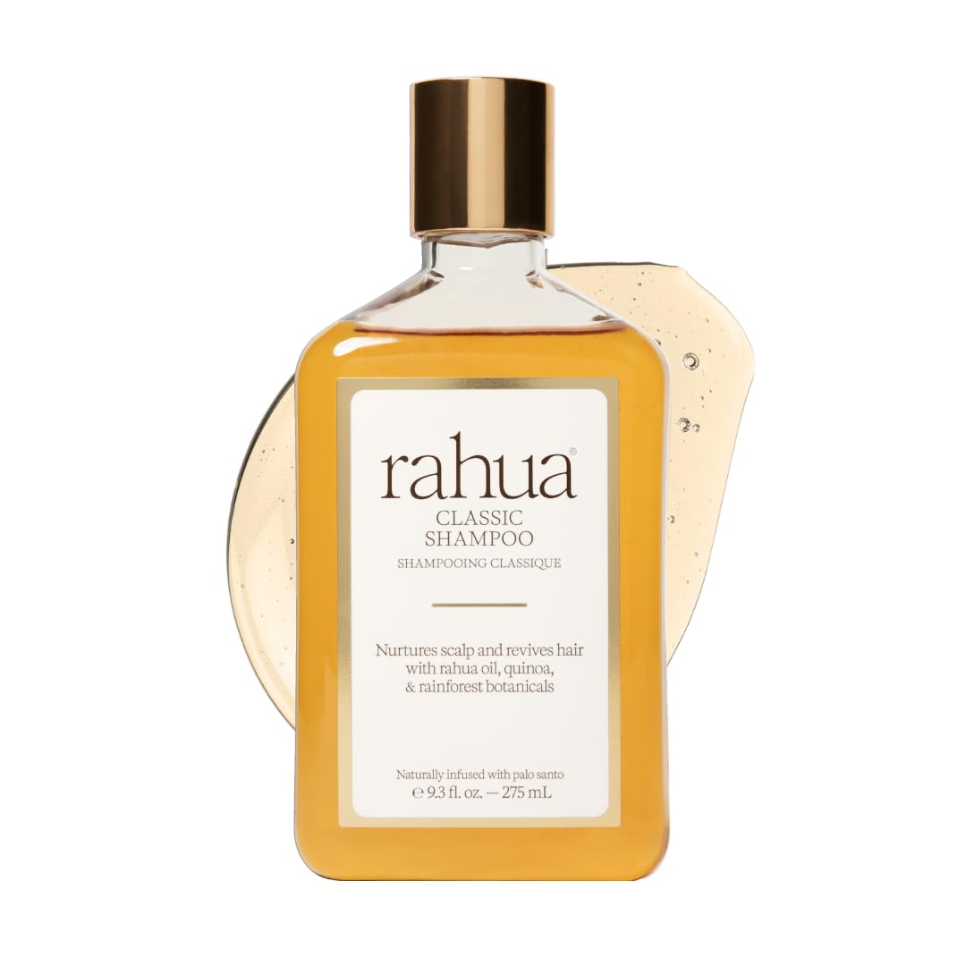 Rahua front packaging showing bottle and benefits